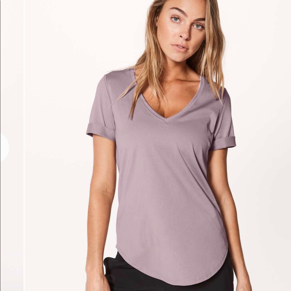 Lululemon Love Tee II Misty Mauve
